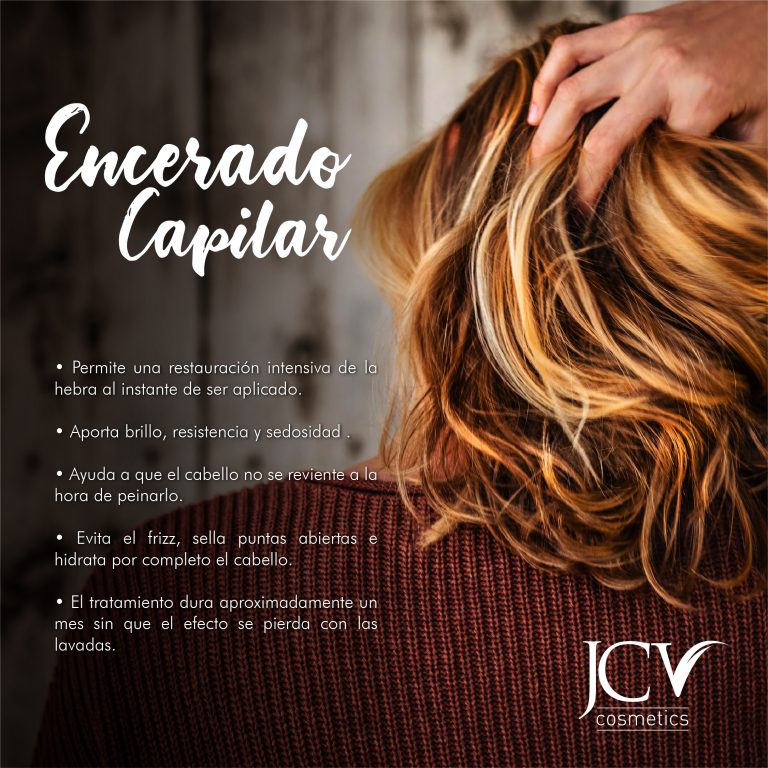 JCV Cosmetics — encerado capilar